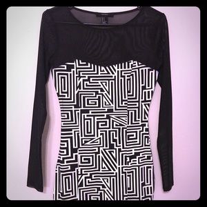 SALE! Forever 21 Geo Bodycon Dress
